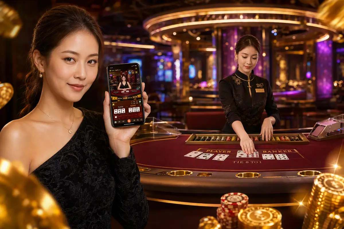 918kisd suasana permainan baccarat dalam talian